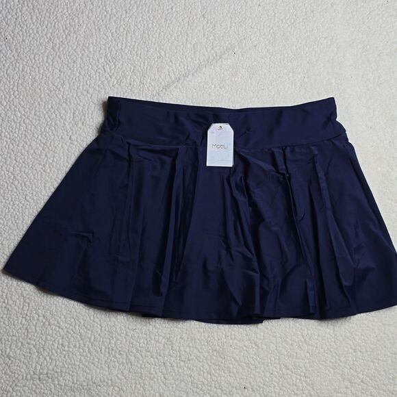 826 NWT Modli Flowy Swim Skort With Shorts Size 1X - Picture 3 of 7